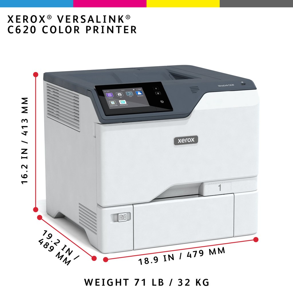 Xerox VersaLink C620 A4 50ppm Duplex Printer PS3 PCL5e/6 2 Trays 650 Sheets - Image 10