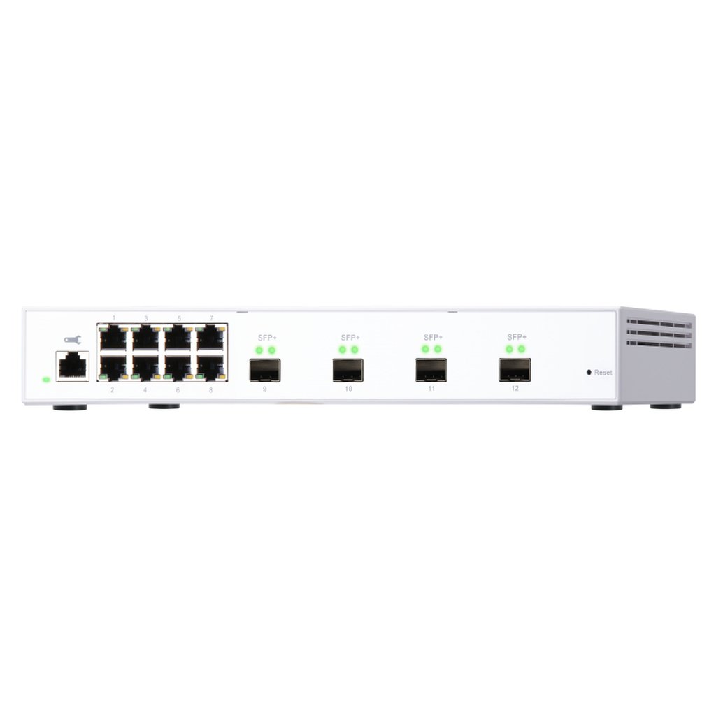 QNAP QSW-M408S network switch Managed L2 Gigabit Ethernet (10/100/1000) White - Image 4