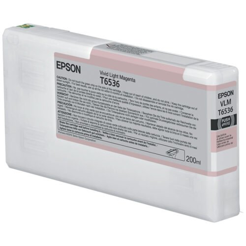 Epson T6536 Vivid Light Magenta Ink Cartridge (200ml)