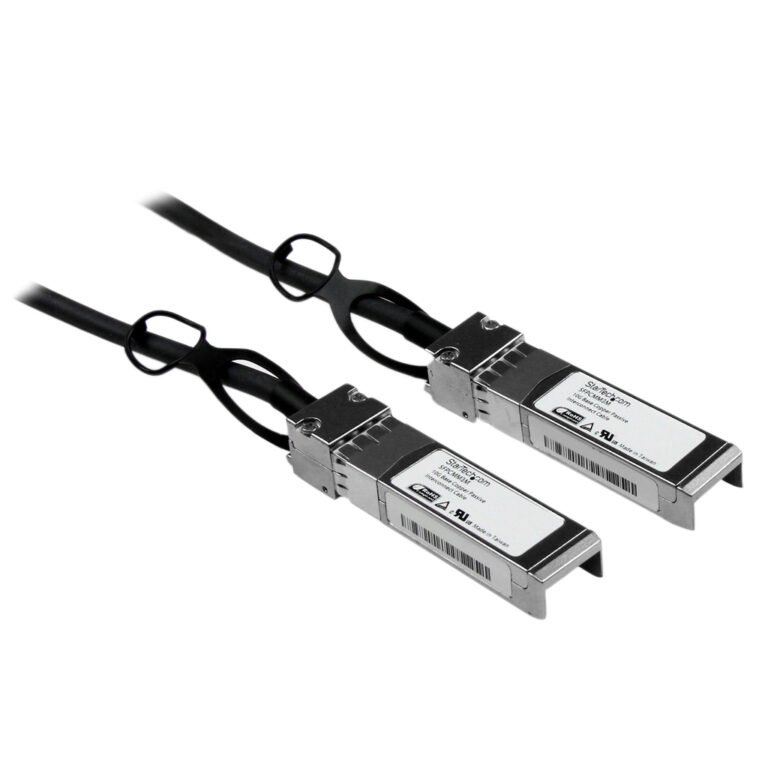 StarTech.com Cisco SFP-H10GB-CU3M Compatible 3m 10G SFP+ to SFP+ Direct Attach Cable Twinax - 10GbE SFP+ Copper DAC 10 Gbps Low