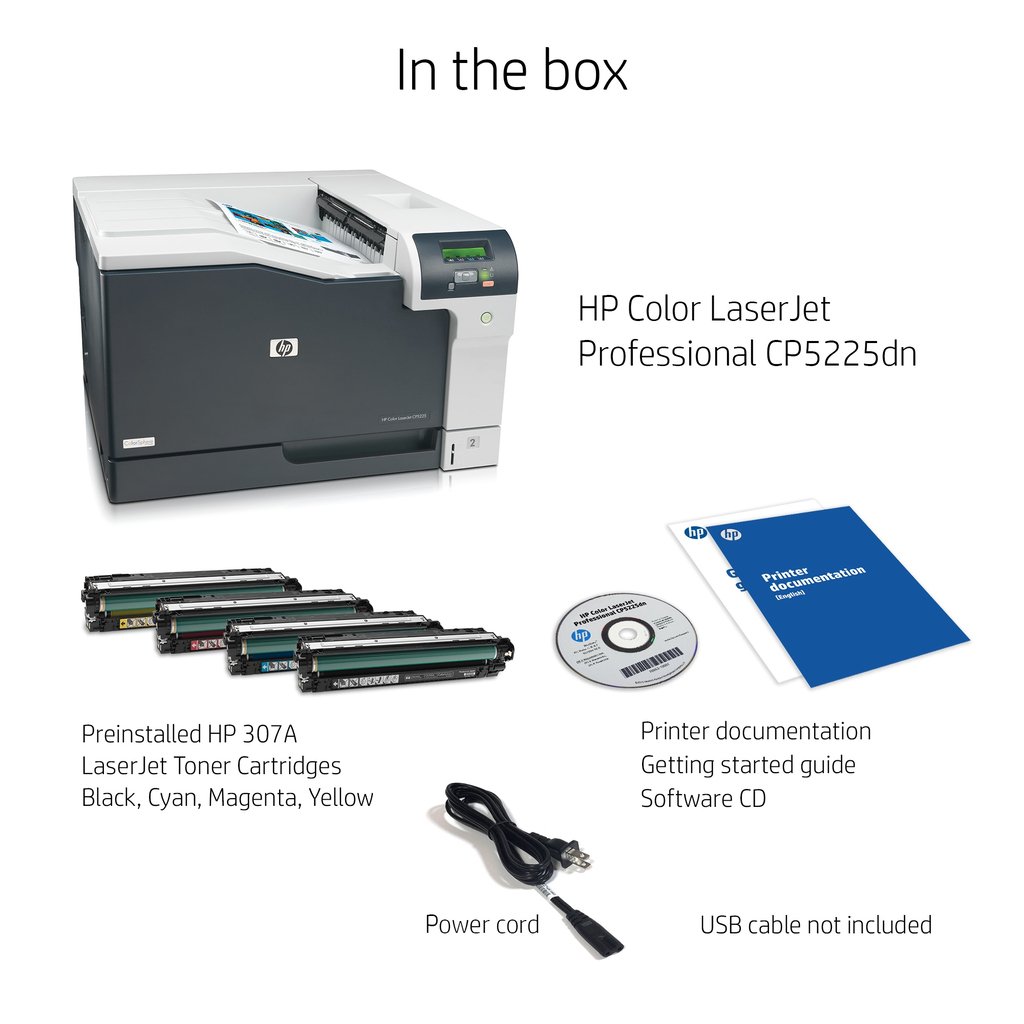 HP Color LaserJet Professional CP5225dn Printer - Image 17