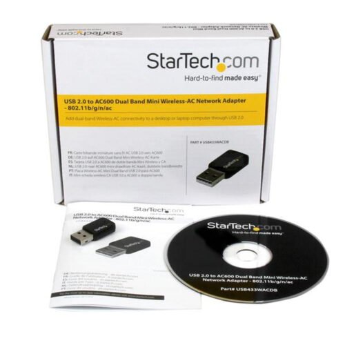 StarTech.com USB 2.0 AC600 Mini Dual Band Wireless-AC Network Adapter - 1T1R 802.11ac WiFi Adapter - Image 4