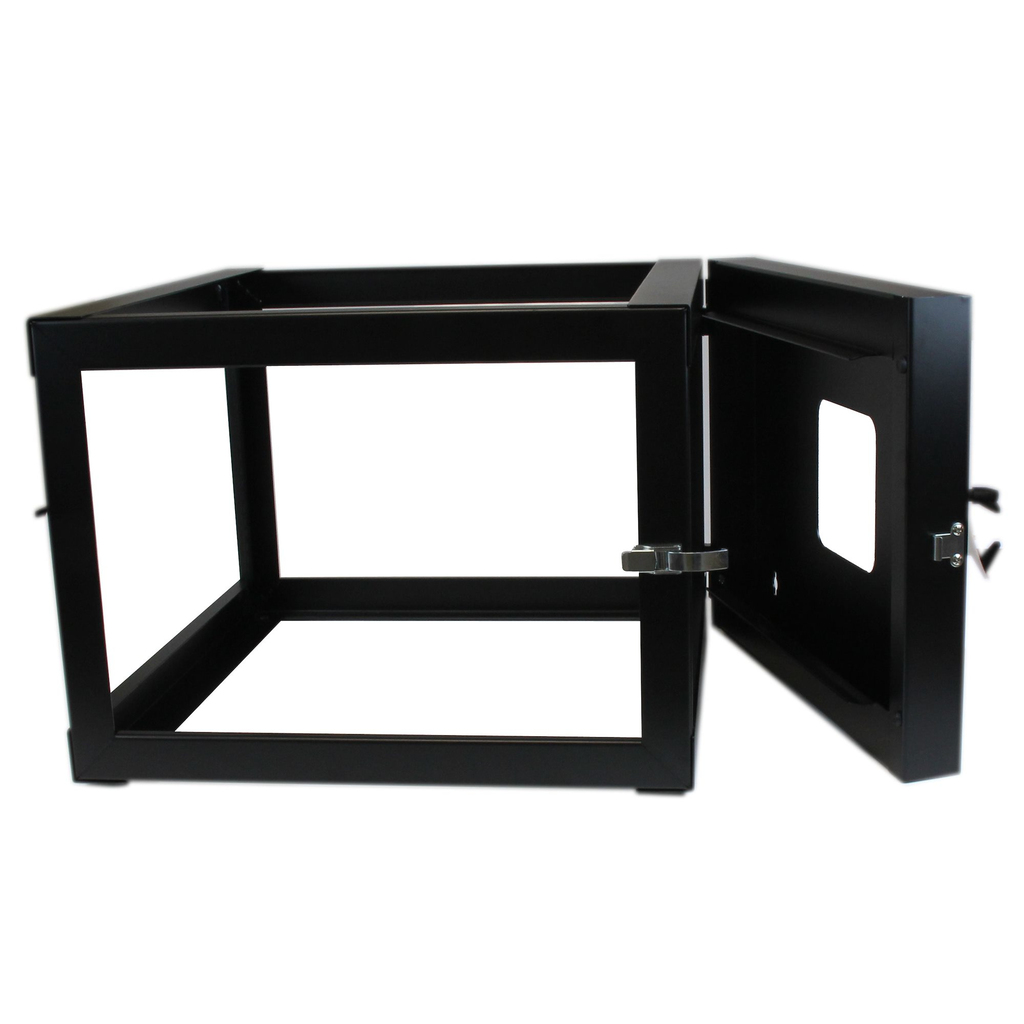 StarTech.com 6U Hinged Open Frame Wall-Mount Server Rack - 22 in. Deep - Image 4