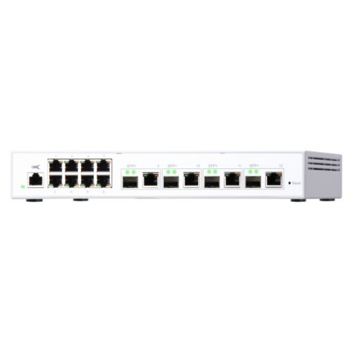 QNAP QSW-M408-4C network switch Managed L2 Gigabit Ethernet (10/100/1000) White - Image 12