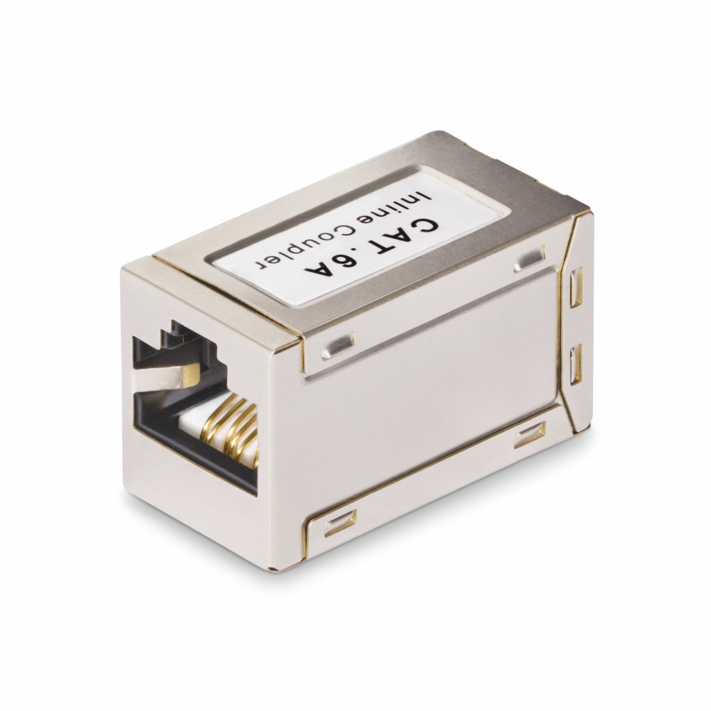 StarTech.com Shielded RJ45 Coupler, Inline Cat6a Coupler, Female to Female (F/F) T568B Pinout, Shielded Ethernet Cable Extensio - Image 3