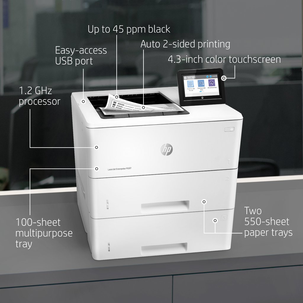 HP LaserJet Enterprise M507x - Image 18