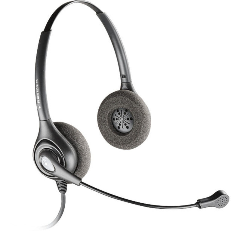 POLY SDS 2492-01 Supraplus Dynamic Binaural Dual Channel with TA6ML QD TAA