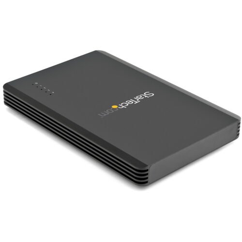 StarTech.com 4 Bay Thunderbolt 3 NVMe Enclosure, For M.2 NVMe SSD Drives, 1x DisplayPort Video/ 2x TB3 Downstream Ports, 40Gbps - Image 2