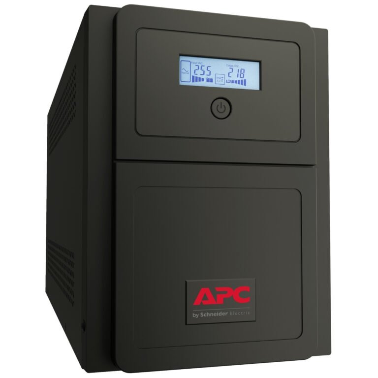 APC Easy UPS 1 Ph Line Interactive, 1000VA, Tower, 230V, 6 IEC C13 outlets, AVR, Dry Contact, LCD, W/O Network Card support