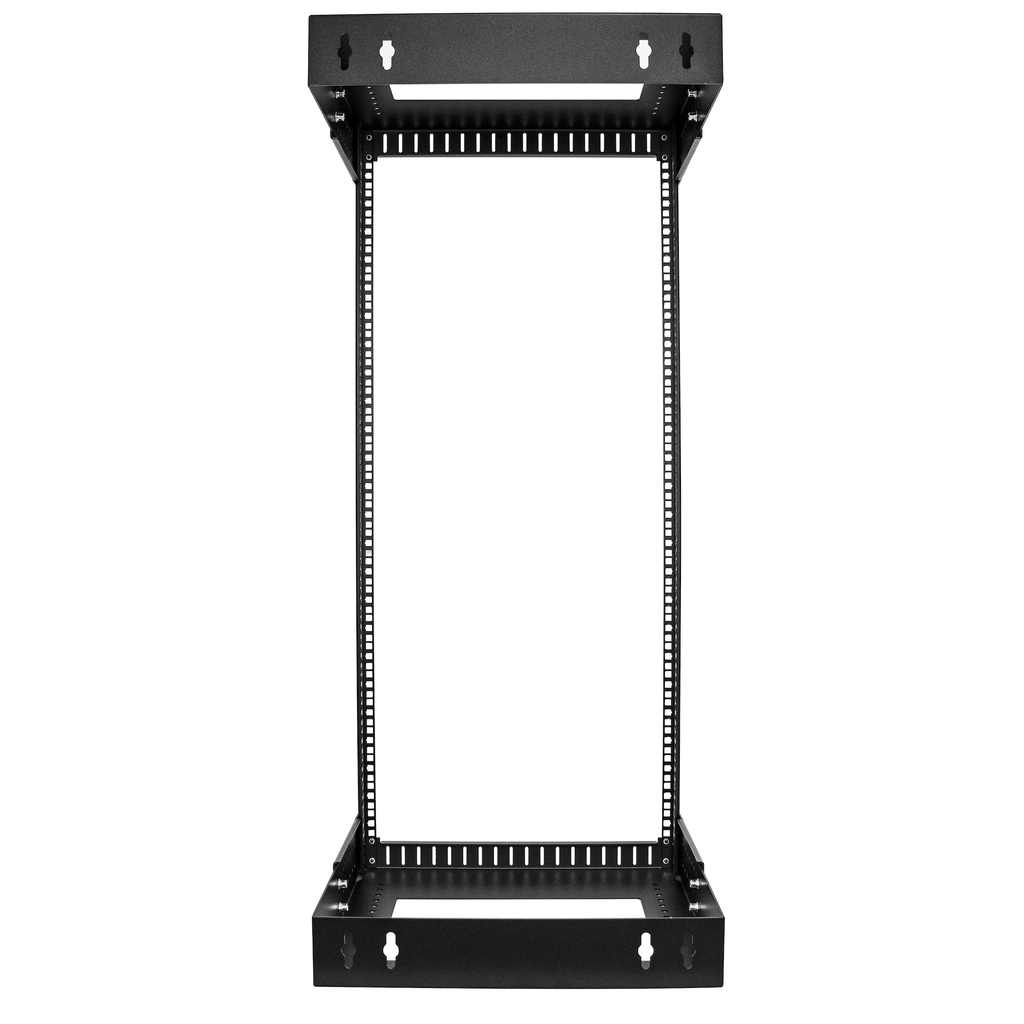 StarTech.com 24U 19" Wall Mount Network Rack - Adjustable Depth 12-20" 2 Post Open Frame Server Room Rack for AV/Data/ IT Commu - Image 4