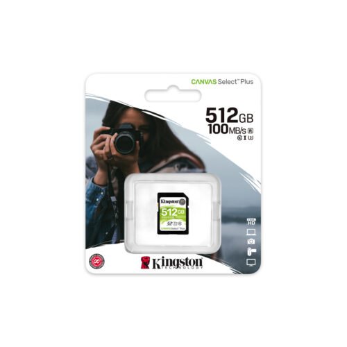 Kingston Technology 512GB SDXC Canvas Select Plus 100R C10 UHS-I U3 V30 - Image 3