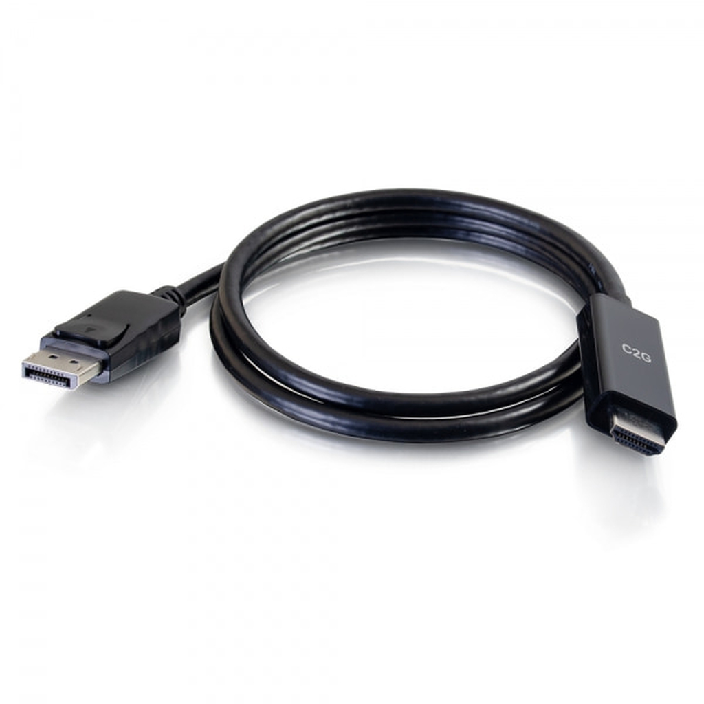 C2G 80695 video cable adapter 3 m DisplayPort HDMI Black - Image 2