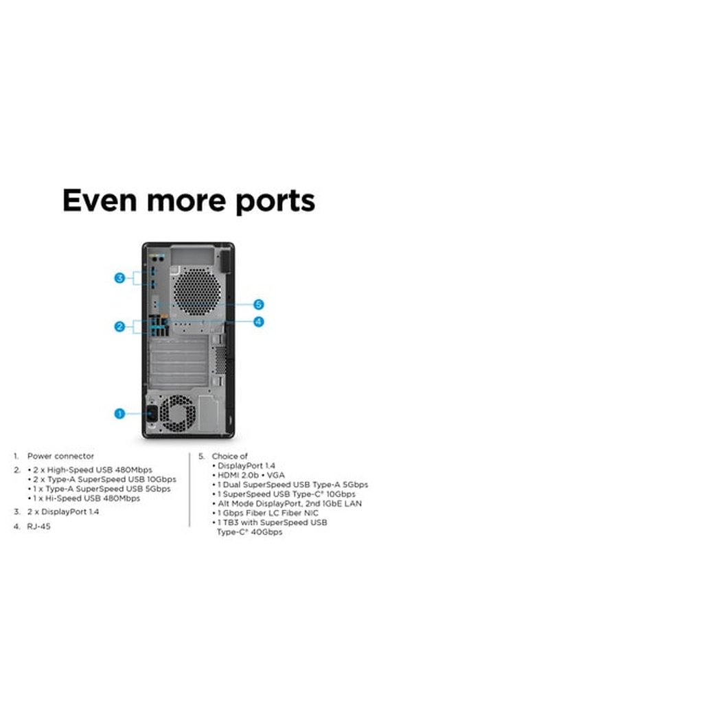 HP Z2 Tower G9 Intel® Core™ i7 i7-12700K 16 GB DDR5-SDRAM 512 GB SSD Windows 11 Pro Workstation Black - Image 14