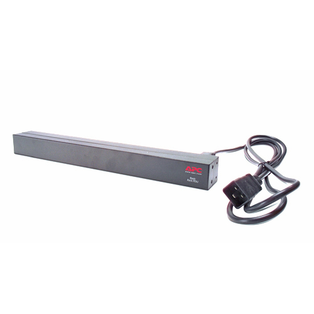APC NetShelter Basic Rack PDU, 1U, 1PH, 3.7kW 230V 16A or 3.3kW 208V 16A, x12 C13 outlets, C20 cord - Image 4