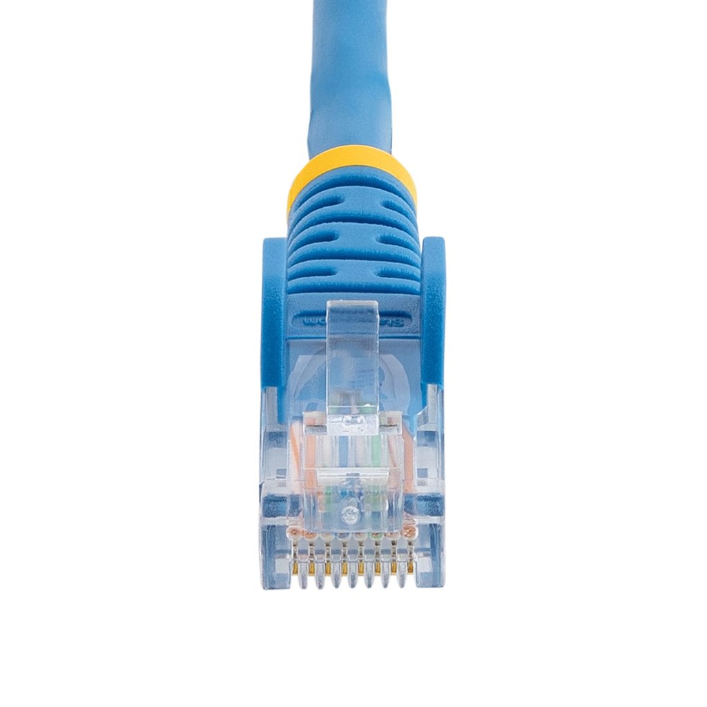 StarTech.com Cat5e Patch Cable with Snagless RJ45 Connectors - 1m, Blue - Image 3