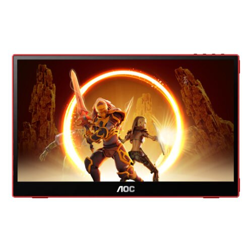 AOC 16G3 portable TV/monitor Portable monitor Black, Red 39.6 cm (15.6") TFT 1920 x 1080 pixels - Image 2