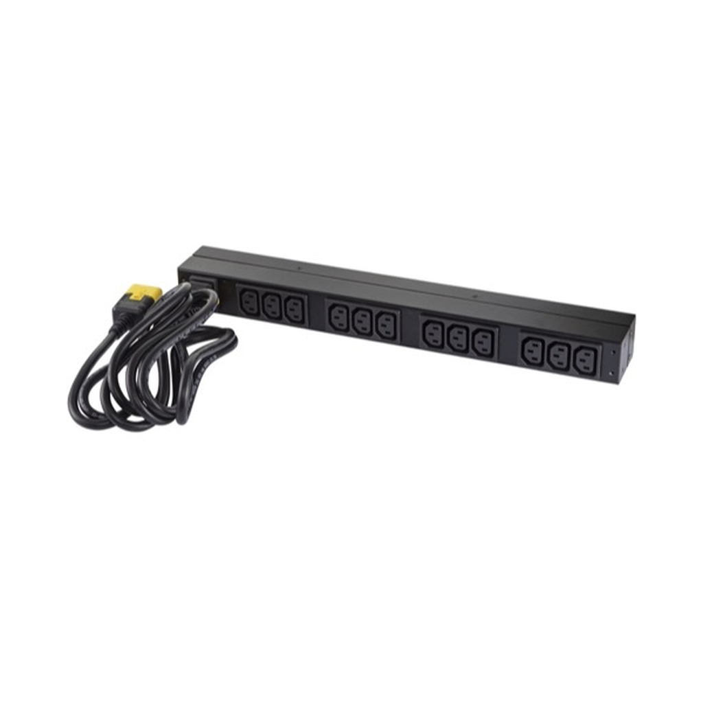 APC NetShelter Basic Rack PDU, 1U, 1PH, 3.7kW 230V 16A or 3.3kW 208V 16A, x12 C13 outlets, C20 cord - Image 8
