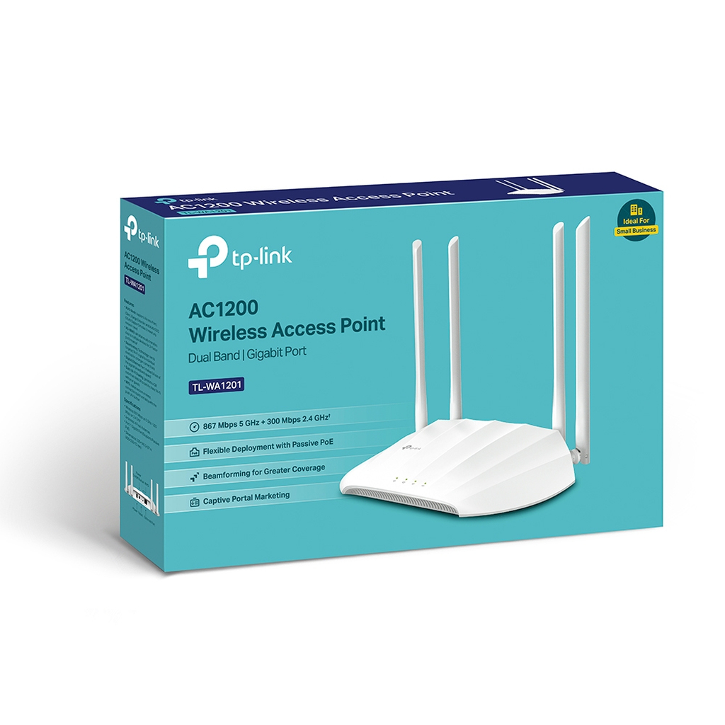 TP-Link TL-WA1201 wireless access point 867 Mbit/s White Power over Ethernet (PoE) - Image 3