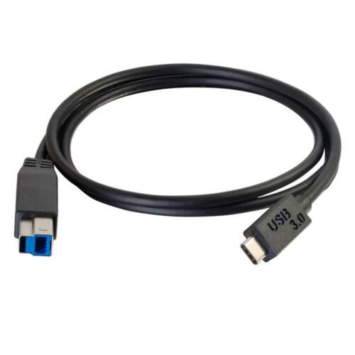 C2G 3m USB 3.1 Gen 1 USB Type C to USB B Cable M/M – USB C Cable Black - Image 5