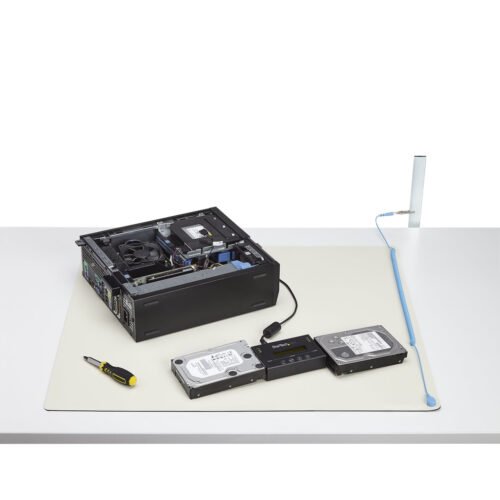 StarTech.com Anti Static Mat, ESD Mat for Electronics Repair, Anti Static Table/Desk Mat w/Detachable Grounding Wire, ANSI/ESD - Image 5