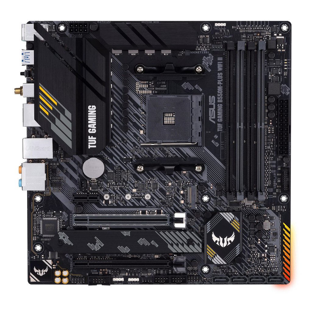 ASUS TUF GAMING B550M-PLUS WIFI II AMD B550 Socket AM4 micro ATX - Image 2