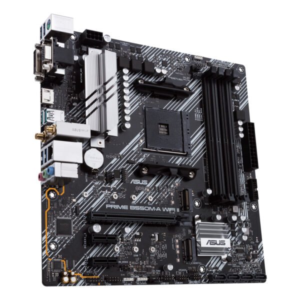 ASUS PRIME B550M-A WIFI II AMD B550 Socket AM4 micro ATX - Image 4