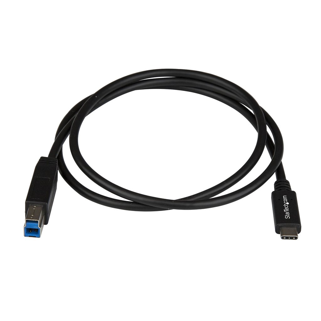 StarTech.com 3.3ft (1m) USB-B to USB-C Cable, USB 10Gbps, Data Cord, USB 3.2 Gen 2, USB-C Data Transfer Cable - Image 5