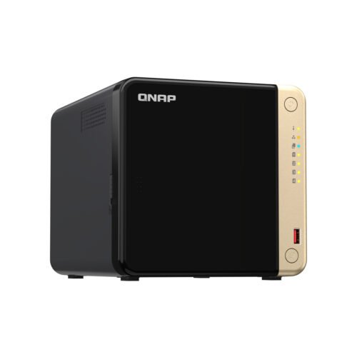 QNAP TS-464 NAS Tower Intel® Celeron® N5095 8 GB DDR4 0 TB QNAP QTS Black - Image 2