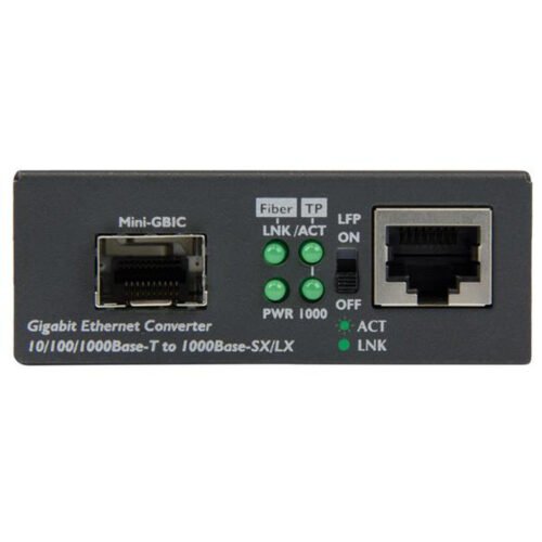 StarTech.com Gigabit Ethernet Fiber Media Converter with Open SFP Slot - Image 2