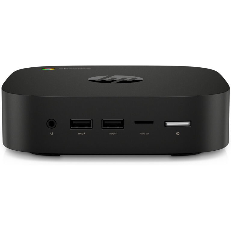 HP Chromebox G3 Intel® Core™ i5 i5-10310U 8 GB DDR4-SDRAM 64 GB eMMC ChromeOS Mini PC Black