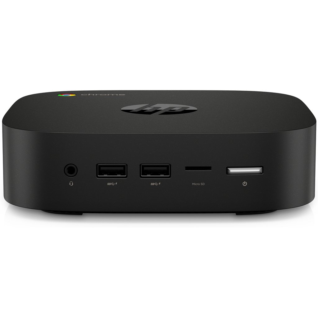 HP Chromebox G3 Intel® Core™ i5 i5-10310U 8 GB DDR4-SDRAM 64 GB eMMC ChromeOS Mini PC Black