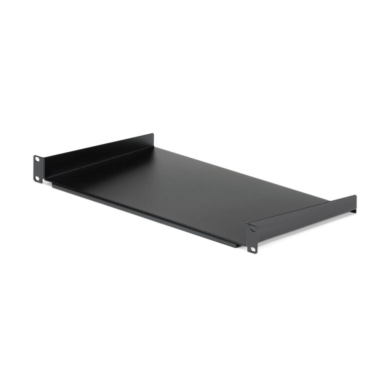 StarTech.com 1U Fixed Server Rack Mount Shelf - 10in Deep Steel Universal Cantilever Tray for 19" AV/ Network Equipment Rack -