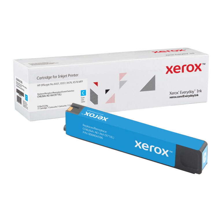 Everyday™ Cyan Toner by Xerox compatible with HP 971XL (CN626AE, CN626A, CN626AM), High capacity