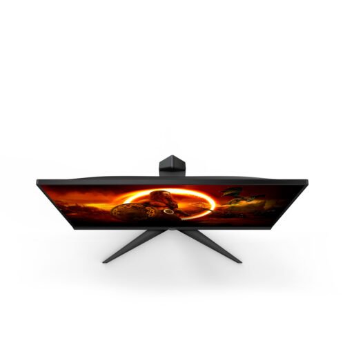 AOC G2 Q24G2A/BK LED display 60.5 cm (23.8") 2560 x 1440 pixels Quad HD LCD Black, Red - Image 7