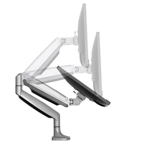StarTech.com Desk Mount Monitor Arm - Heavy Duty Ergonomic VESA Monitor Arm - Single 9kg Display - Full Motion, Height Adjustab - Image 4