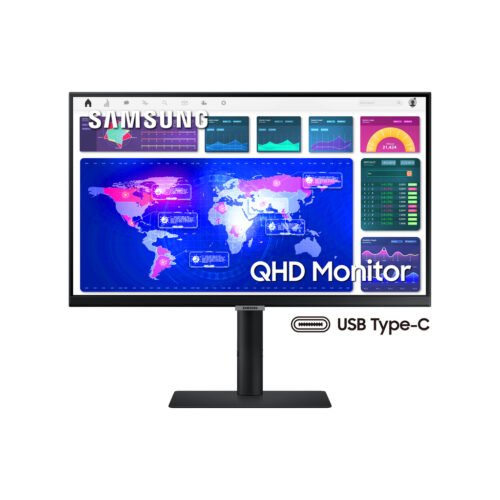 Samsung LS24A600UCUXXU computer monitor 61 cm (24") 2560 x 1440 pixels Quad HD Black - Image 18