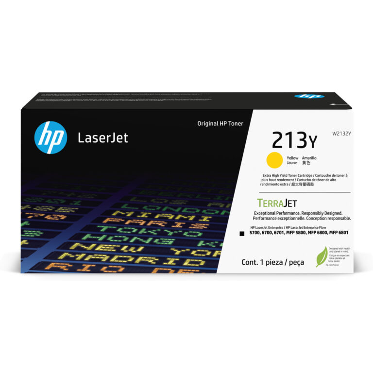 HP 213Y Extra High Yield Yellow Original LaserJet Toner Cartridge