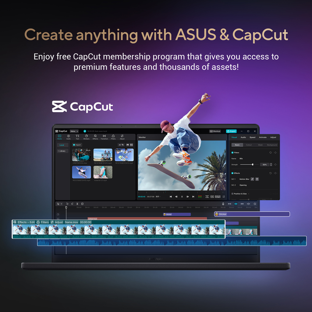 ASUS ProArt PX13 HN7306WV-LX012W Copilot+ PC AMD Ryzen AI 9 HX 370 Hybrid (2-in-1) 33.8 cm (13.3") Touchscreen 3K 24 GB LPDDR5x - Image 17