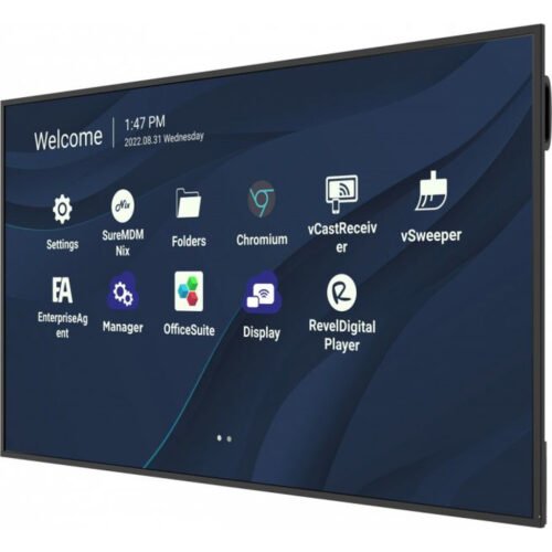 Viewsonic CDE7530 Signage Display 190.5 cm (75") Wi-Fi 450 cd/m² 4K Ultra HD Black Built-in processor Android 11 - Image 3