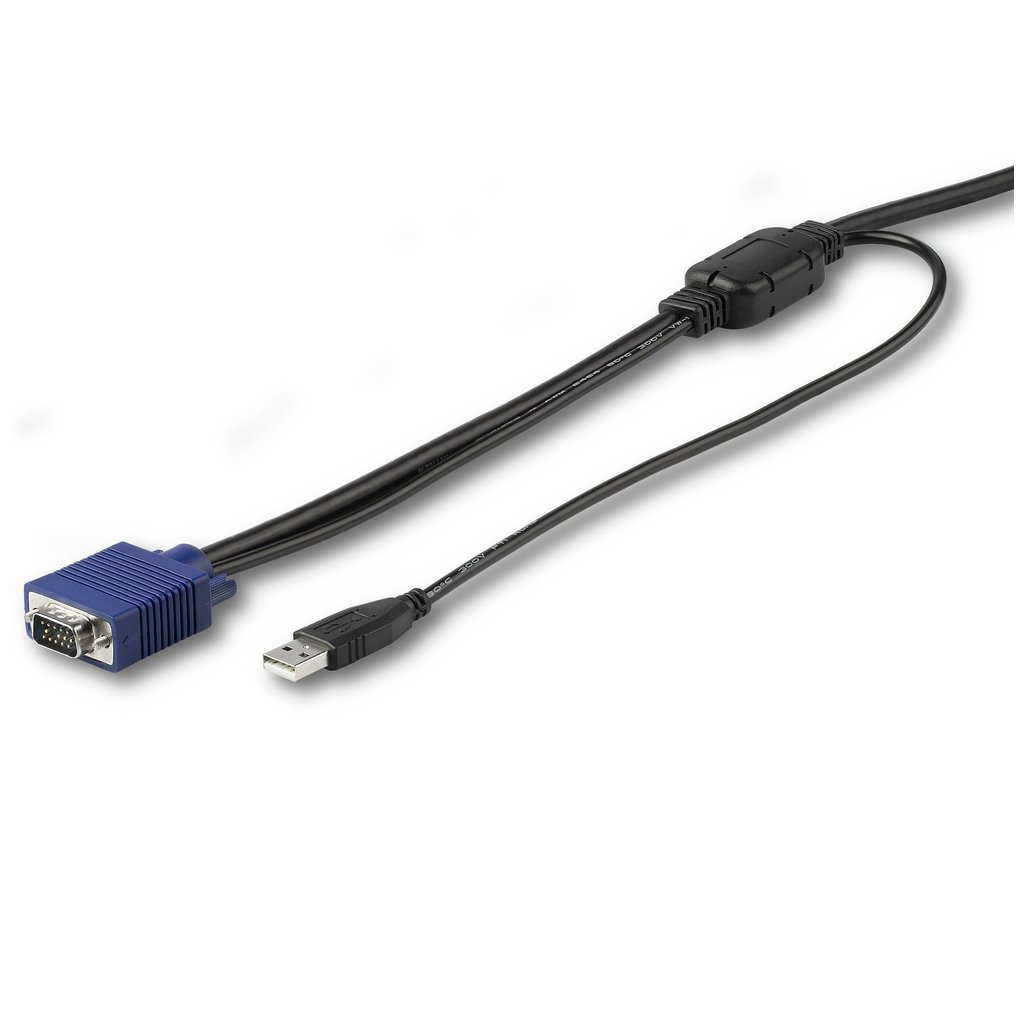 StarTech.com 15 ft. (4.6 m) USB KVM Cable for Rackmount Consoles - Image 2