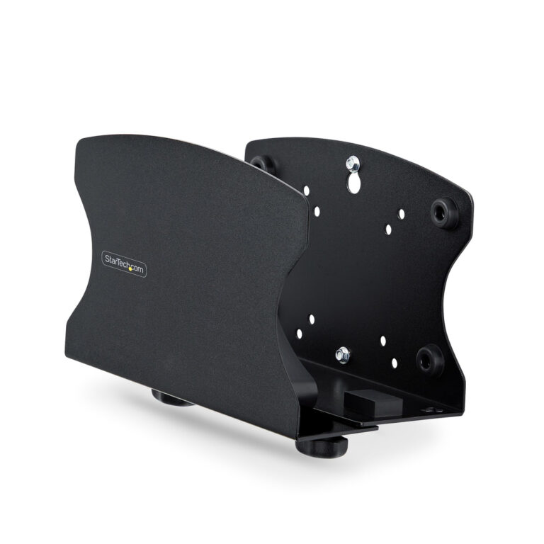 StarTech.com PC Wall Mount Bracket, Supports Desktop Computers Up To 40lb (18kg), Tool-Less Adjustments 1.9-7.8in (50-200mm), H
