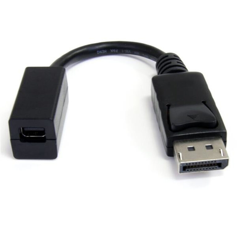 StarTech.com 6in (15cm) DisplayPort to Mini DisplayPort Cable - 4K x 2K UHD Video - DisplayPort Male to Mini DisplayPort Female