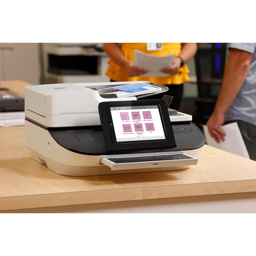 HP Flow 8500 fn2 Flatbed & ADF scanner 600 x 600 DPI - Image 11