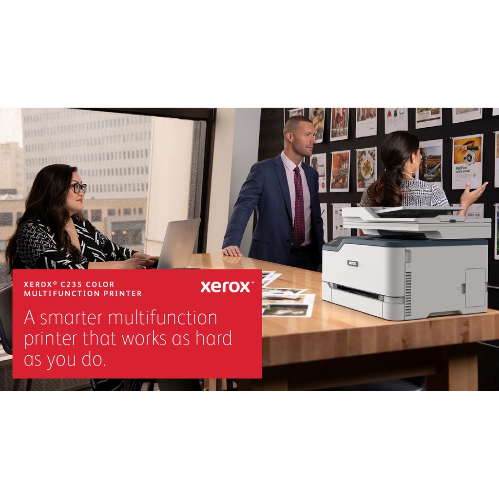 Xerox C235 A4 22ppm Wireless Copy/Print/Scan/Fax PS3 PCL5e/6 ADF 2 Trays Total 251 Sheets UK - Image 14