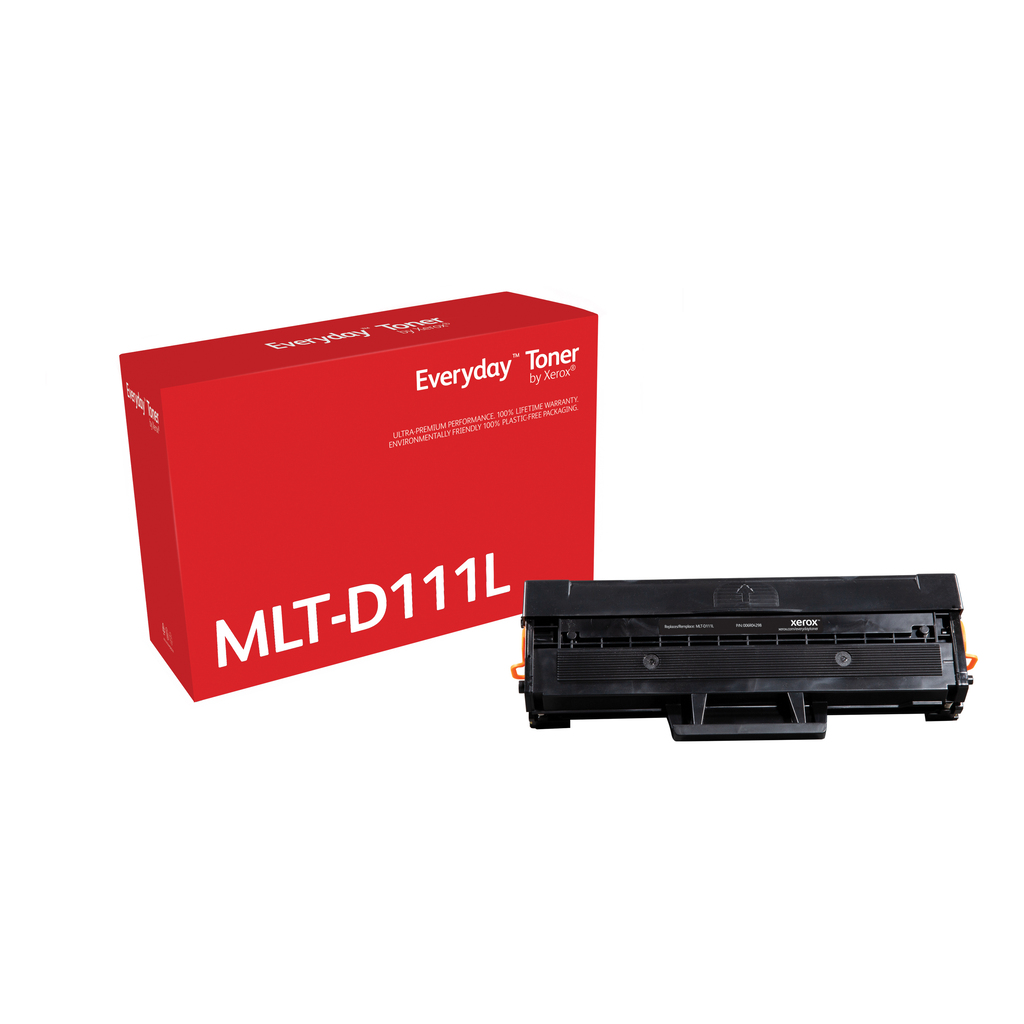 Everyday™ Black Toner by Xerox compatible with Samsung MLT-D111L, High capacity