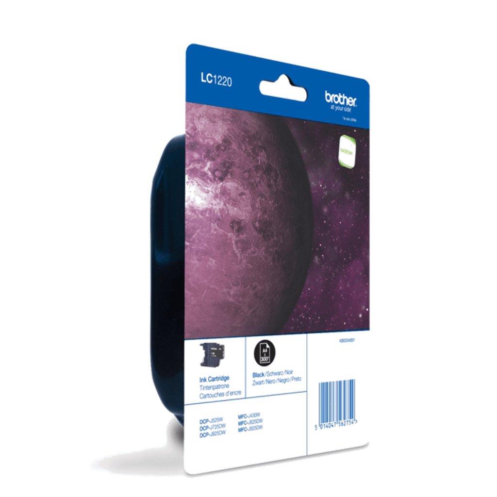 Brother LC1220BKBP ink cartridge 1 pc(s) Original Black
