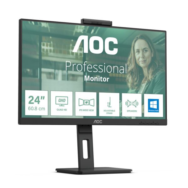 AOC 24P3CW computer monitor 60.5 cm (23.8") 1920 x 1080 pixels Full HD LED Black - Image 17