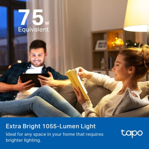 TP-Link Tapo Smart WiFi Light Bulb, Multicolor - Image 4