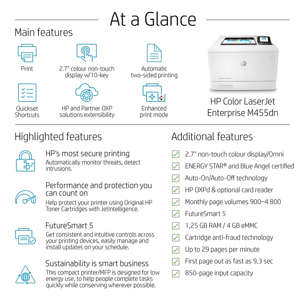 HP Color LaserJet Enterprise M455dn - Image 7