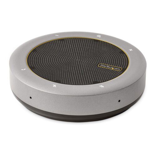 StarTech.com USB-C Speakerphone Docking Station, Mini Portable Conference Speaker and Audio Dock, USB-C to VGA/4K HDMI, 2x USB- - Image 10